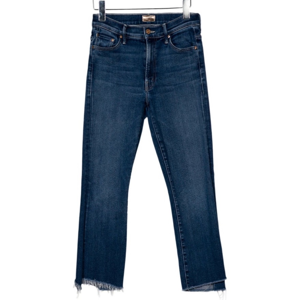 MOTHER Mid Rise Straight Leg Jeans